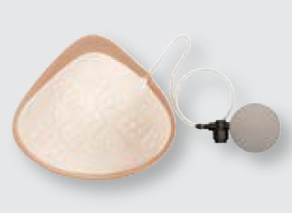 Photo of adjustable breast prosthesis