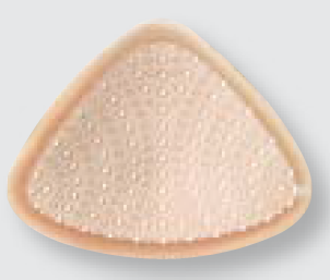Photo of attachable or contact breast prosthesis